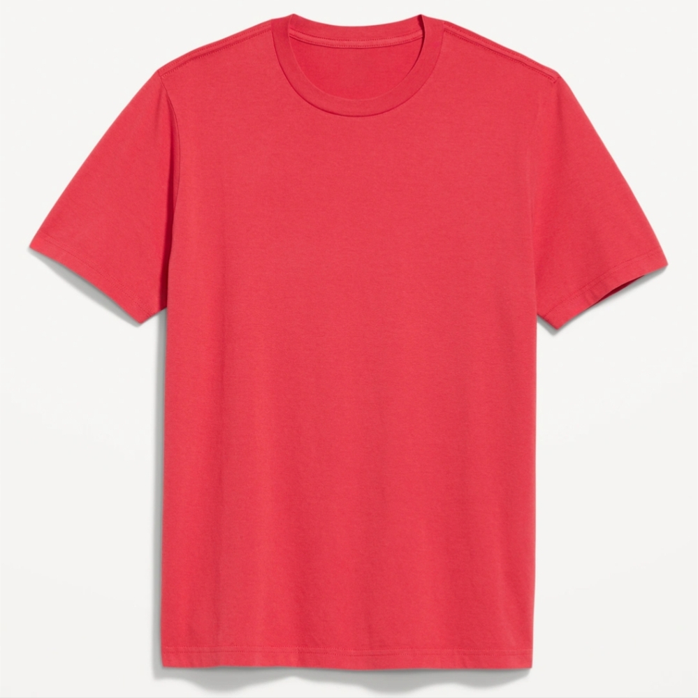 Old Navy Red Short Sleeve Crewneck Tee